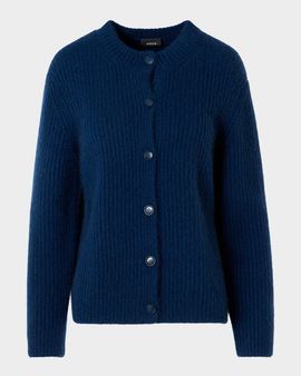 Akris Rib Knit Cashmere-Silk Cardigan
