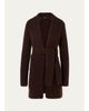 Akris Rib Mouline Cashmere-Silk Open Cardigan - 1