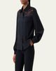 Akris Sequin Embellished Silk Crepe Blouse - 4