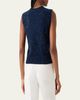 Akris Sequined Wool-Cashmere Sleeveless Sweater - 3