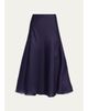 Akris Silk Organza A-Line Midi Skirt - 1