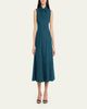 Akris Sleeveless Denim Midi Shirtdress - 2