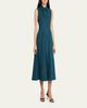Akris Sleeveless Denim Midi Shirtdress - 4