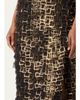 Akris Strapless Empire Layered Metallic Organza Midi Dress - 5