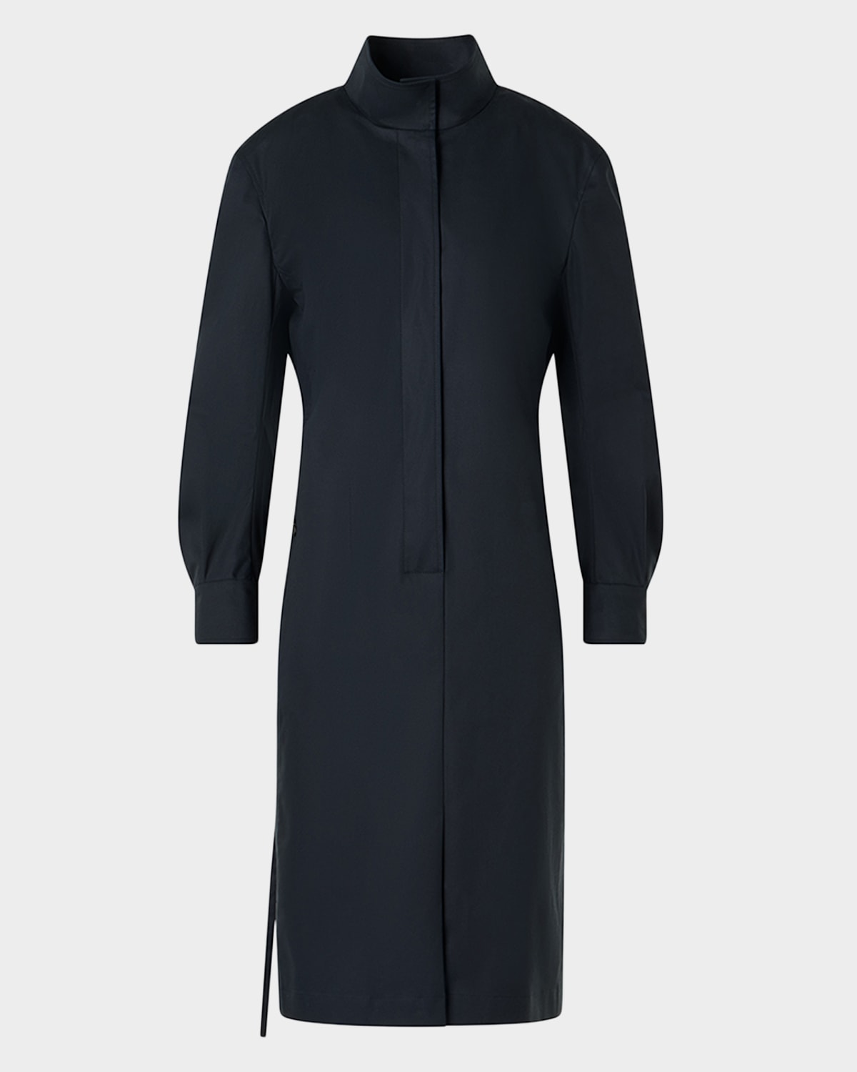 Akris Stretch Cotton Knee-Length Dress