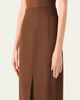 Akris Suede Midi Pencil Skirt - 3