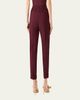 Akris Viscose-Crepe Tapered Leg Ankle Cuffed Pants - 3
