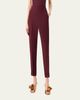 Akris Viscose-Crepe Tapered Leg Ankle Cuffed Pants - 4