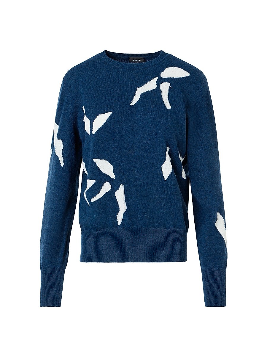 Akris - Women's Abstract Cashmere-Blend Sweater