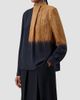 Akris Women's Abstract Print Silk Draped Blouse - 7