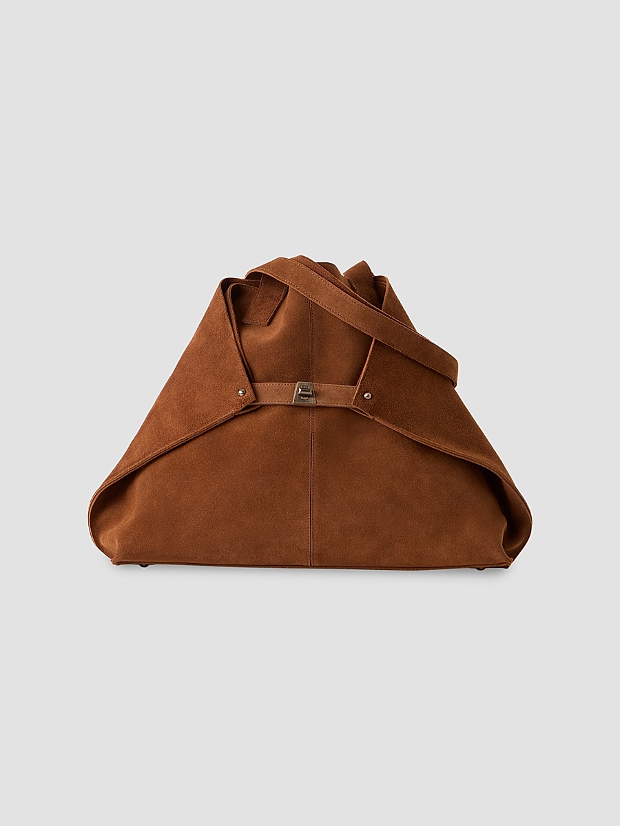 Akris - Ai Medium Colorblock Leather Tote Bag