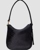 Akris Women's Anna Mini Speckled Velvet Hobo Bag - 3