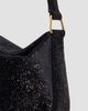 Akris Women's Anna Mini Speckled Velvet Hobo Bag - 4