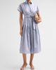Akris Women's Belted Cotton Midi Dress - 2