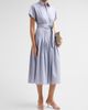 Akris Women's Belted Cotton Midi Dress - 4
