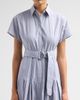 Akris Women's Belted Cotton Midi Dress - 5