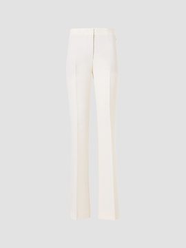 Akris Women's Carl Linen-Virgin Wool Straight-Leg Pants