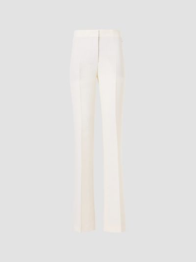 Akris Women's Carl Linen-Virgin Wool Straight-Leg Pants