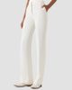 Akris Women's Carl Linen-Virgin Wool Straight-Leg Pants - 6