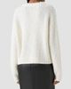 Akris Women's Cashmere-Silk Bouclé-Knit Crewneck Sweater - 3