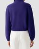 Akris Women's Cashmere Stand-Collar Zip-Front Cardigan - 3