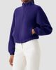 Akris Women's Cashmere Stand-Collar Zip-Front Cardigan - 6
