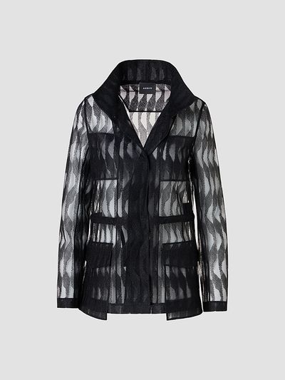 Akris Women's Chianti Embroidered Tulle Jacket