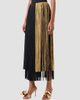 Akris Women's Colorblocked Fringe Midi Pencil Skirt - 4
