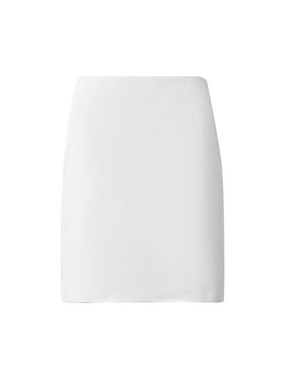 Akris Women's Cotton & Silk Pencil Miniskirt