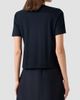 Akris Women's Cotton Crewneck Zip-Front Blouse - 3