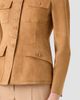 Akris Women's Delia Suede Utility Jacket - 5