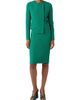 Akris Women's Double-Face Crepe Wool Pencil Skirt - 2