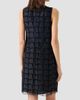 Akris Women's Embroidered Organza A-Line Mini Dress - 3