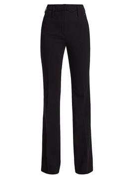 Akris Women's Farrah Stretch-Wool Pants