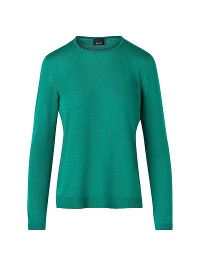 Akris Women's Fine-Gauge Knit Cashmere-Silk Sweater