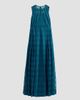 Akris Women's High Plains Embroidered Tulle Sleeveless Pleated Gown - 1