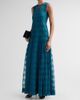 Akris Women's High Plains Embroidered Tulle Sleeveless Pleated Gown - 4