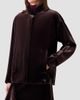 Akris Women's Huma Velvet Oversized Parka - 6