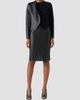 Akris Women's Hynora Leather-Inset Virgin Wool Jacket - 2