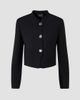 Akris Women's Kadet Virgin Wool Crop Jacket - 1