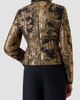 Akris Women's Kelis Jacquard Silk Lamé Jacket - 3
