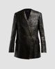 Akris Women's Kepler Metal Braid Blazer - 1