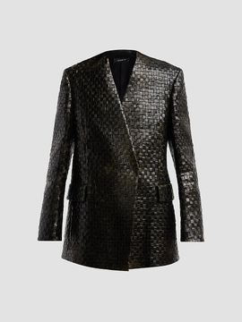Akris Women's Kepler Metal Braid Blazer