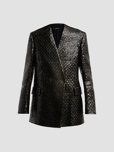Akris Women's Kepler Metal Braid Blazer