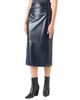 Akris Women's Lacquered Nappa Leather Pencil Skirt - 4