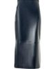 Akris Women's Lacquered Nappa Leather Pencil Skirt - 7