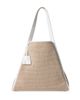 Akris Women's Large Alex Raffia & Leather Tote Bag - 3