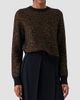 Akris Women's Metallic Cashmere-Blend Crewneck Sweater - 4