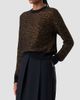 Akris Women's Metallic Cashmere-Blend Crewneck Sweater - 6