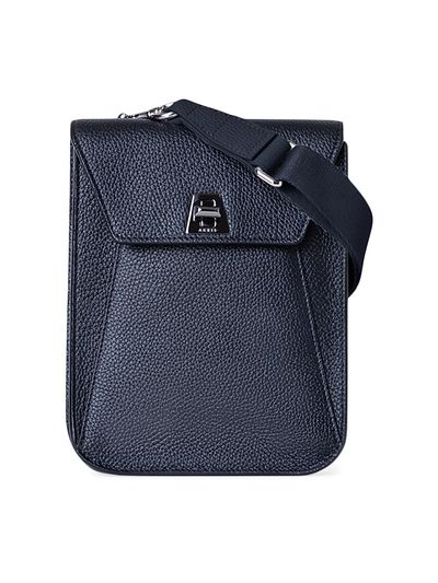 Akris Women's Mini Anouk Leather Messenger Bag